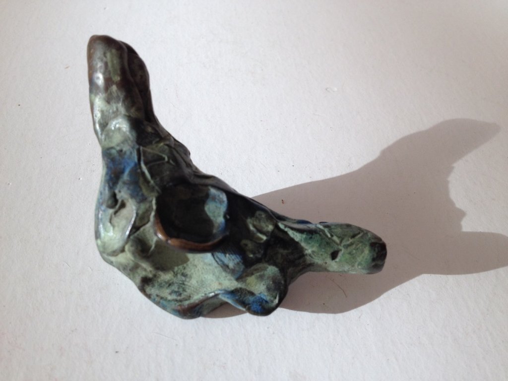 Atlant head escultura de bronce de marta darder 5