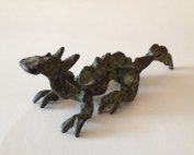 Escultura Drac Dragon hecha a mano en bronce por marta darder lisson