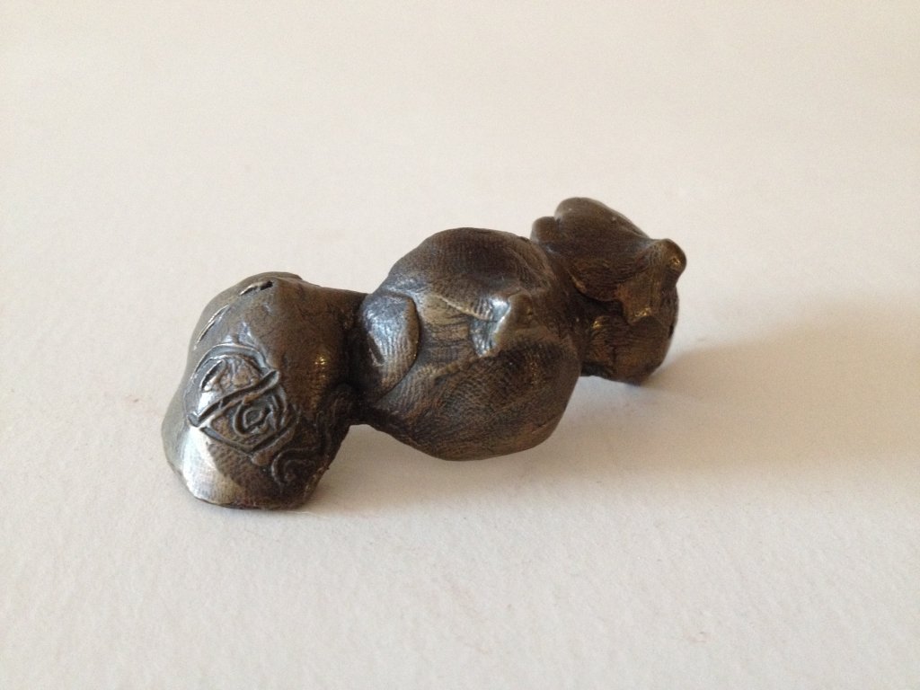 "Golden Tits". "Tetes d'Or", Escultura en Bronce - Imagen 5