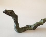 Escultura Serp De Dos Caps Serpiente De Dos Cabezas hecha por marta darder lisson