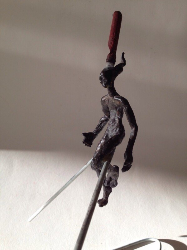 En La Balla, Escultura de Bronce