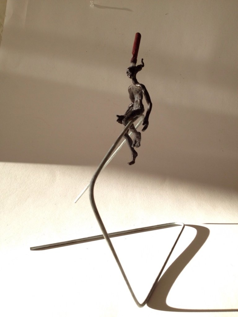 En La Balla, Escultura de Bronce