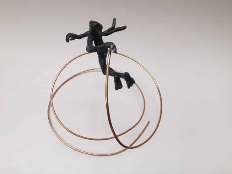 Faune de Luxe. Escultura de Bronce. Darrera. 2015