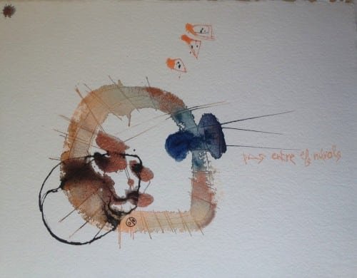 Pas entre els núvols. Pintura 2008